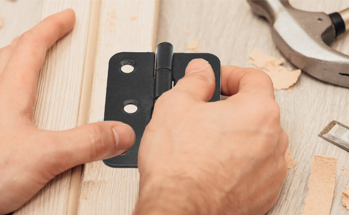 Upgrade Your Doors: Installing Iron Hinges Made Easy!