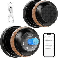 Smart Door Locks– Fingerprint Keypad, App, Key
