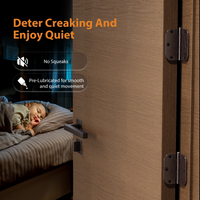 3.5" Oil Rubbed Bronze Hinges, 5/8" Radius