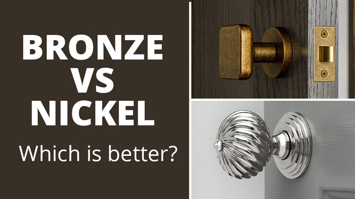 Differences between Oil Rubbed Bronze and Satin Nickel Door Hinges