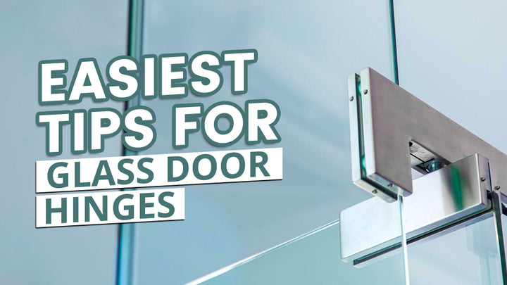 Spring Glass door hinges 