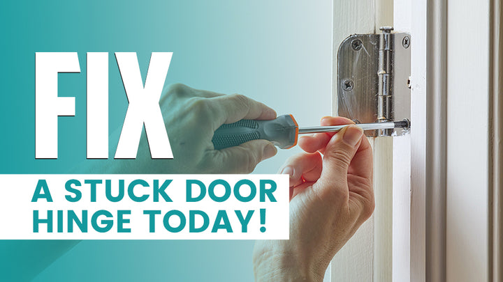 How to Repair a Stuck Door Hinge?