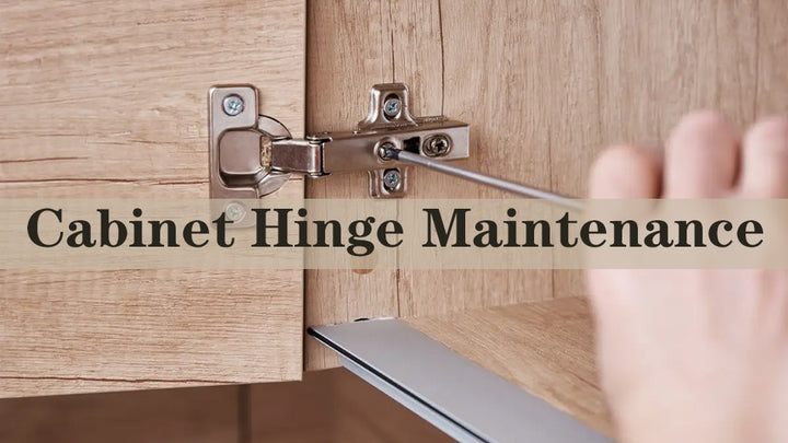 kitchen cabinet hinge maintenance checklist