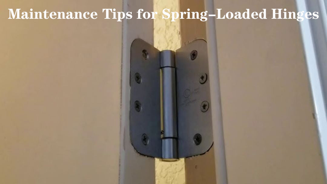 Installing Spring Loaded Door Hinges Stainless Steel Adjustable Door