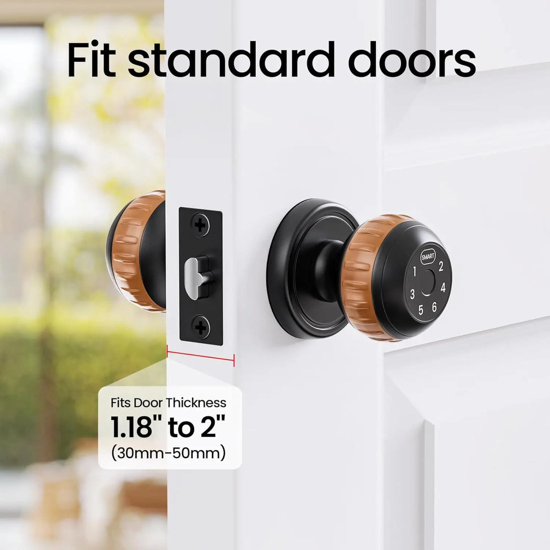 Smart Door Locks– Fingerprint Keypad, App, Key