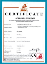 TDC Hinges Certificate