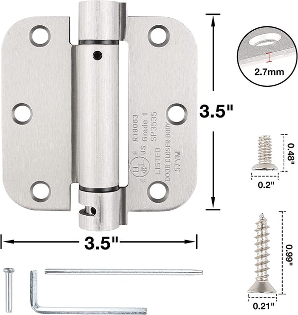 3.5 inch door hinges