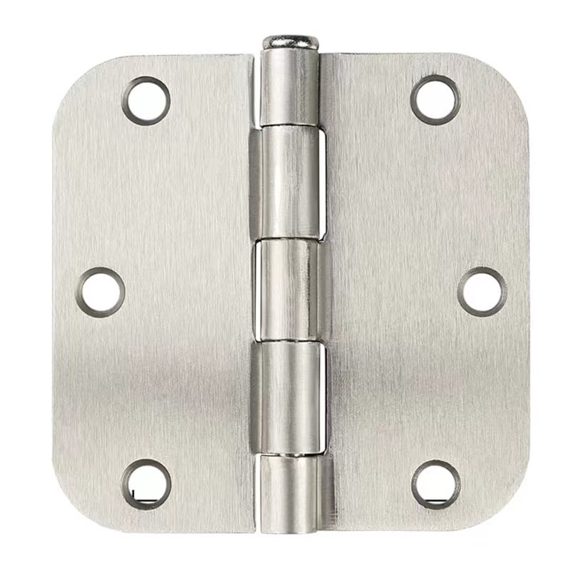 3.5" x 3.5" Plain Bearing 5/8" Radius Mortise Door Hinge - Wholesale