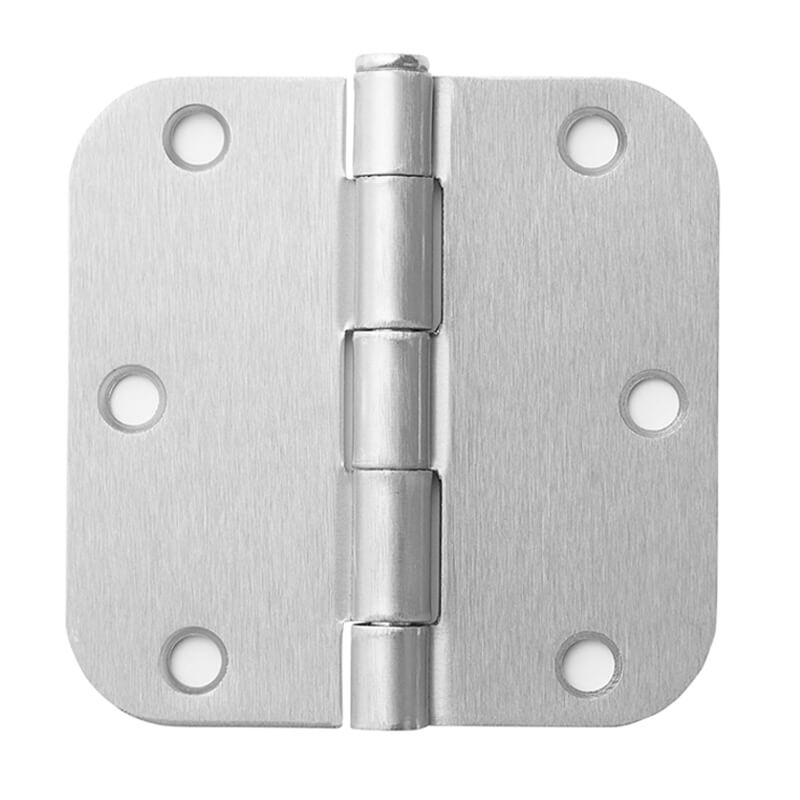 3.5" x 3.5" Plain Bearing 5/8" Radius Mortise Door Hinge - Wholesale